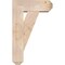 Ekena Millwork Traditional Craftsman Smooth Bracket w/ Offset Brace, Douglas Fir, 7 1/2"W x 20"D x 32"H BKT0806X20X32TRA04SDF - alternate 3